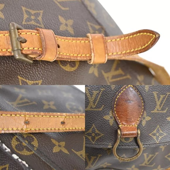 authenticity guaranteed LOUIS VUITTON Saint Cloud MM Shoulder Bag - Picture 7 of 15